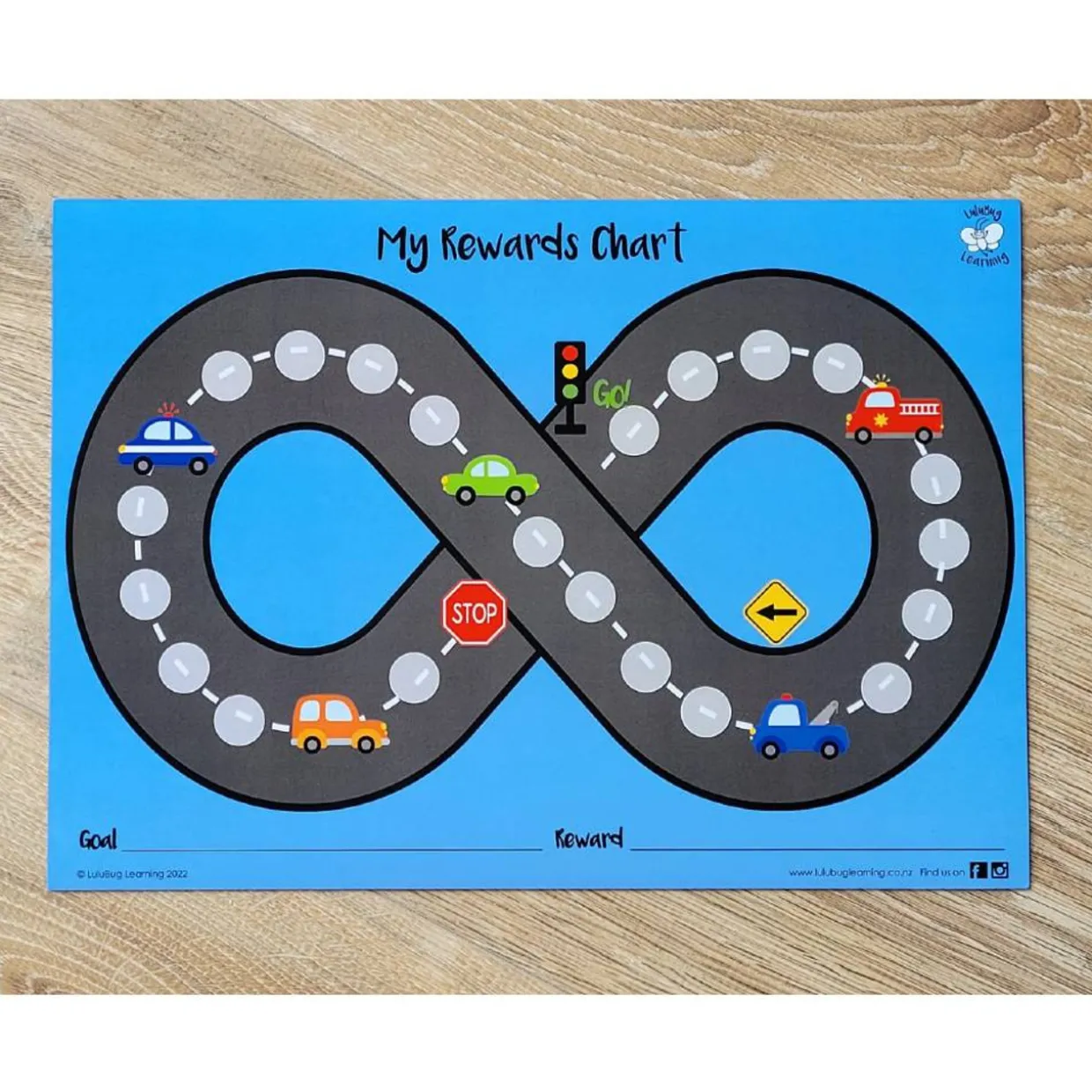 Magnetic Rewards Chart with Marker Pen