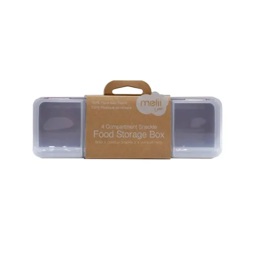Melii 4 Compartment Snackle Box - Luxe