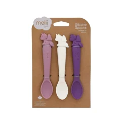 Melii 3 Piece Silicone Spoons