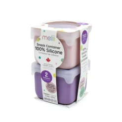 Melii Silicone Snack Container 2 Pack