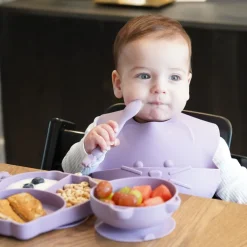 Melii Silicone Spoons 4 Piece Animal Set