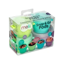 Melii Snap & Go Pods 4 Pack - 6 oz