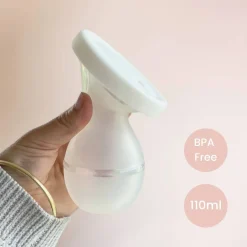 Milkbar 110ml Silicone Breastpump with Lid