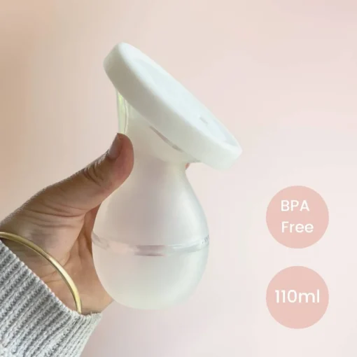 Milkbar 110ml Silicone Breastpump with Lid