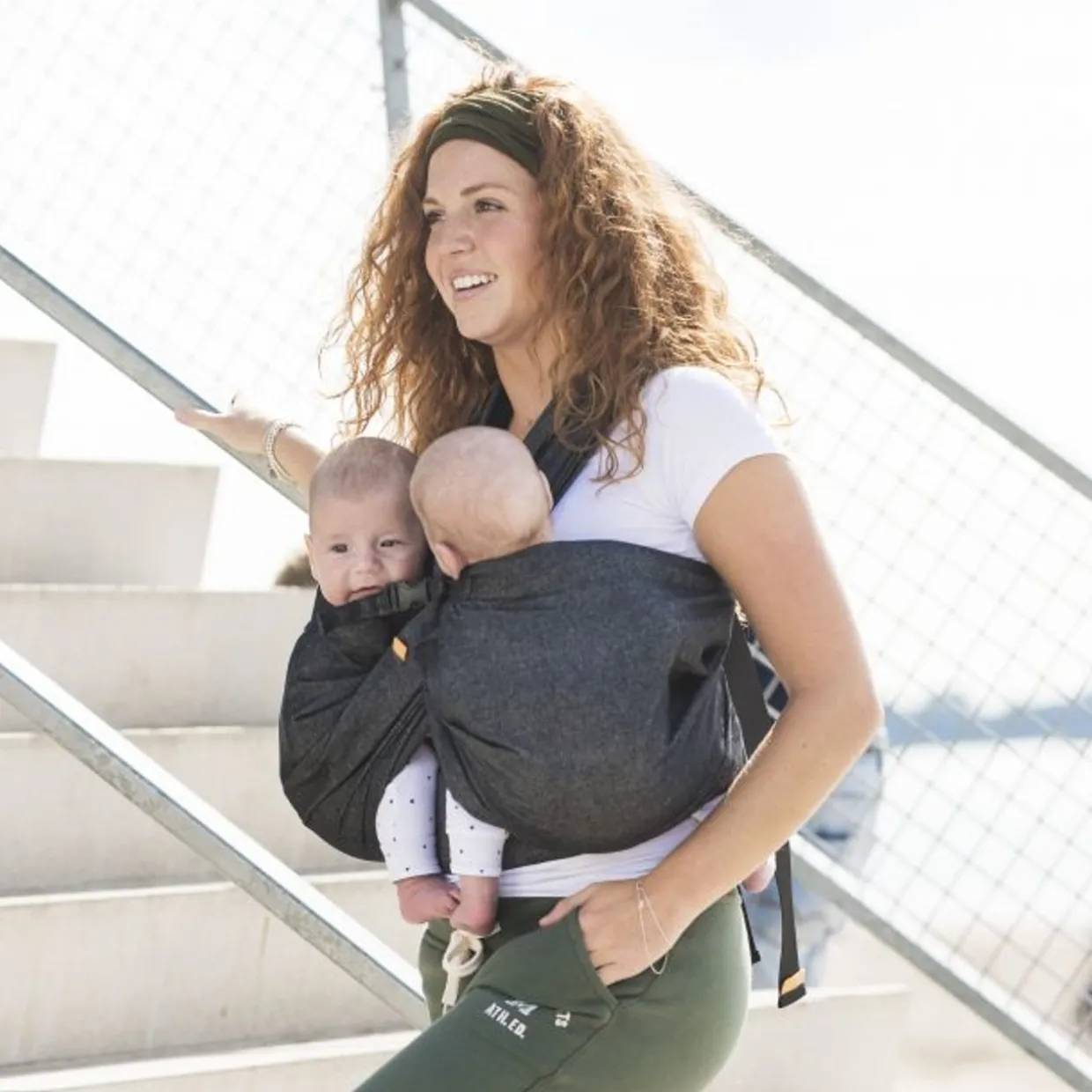 Minimonkey Twin Carrier - Mesh