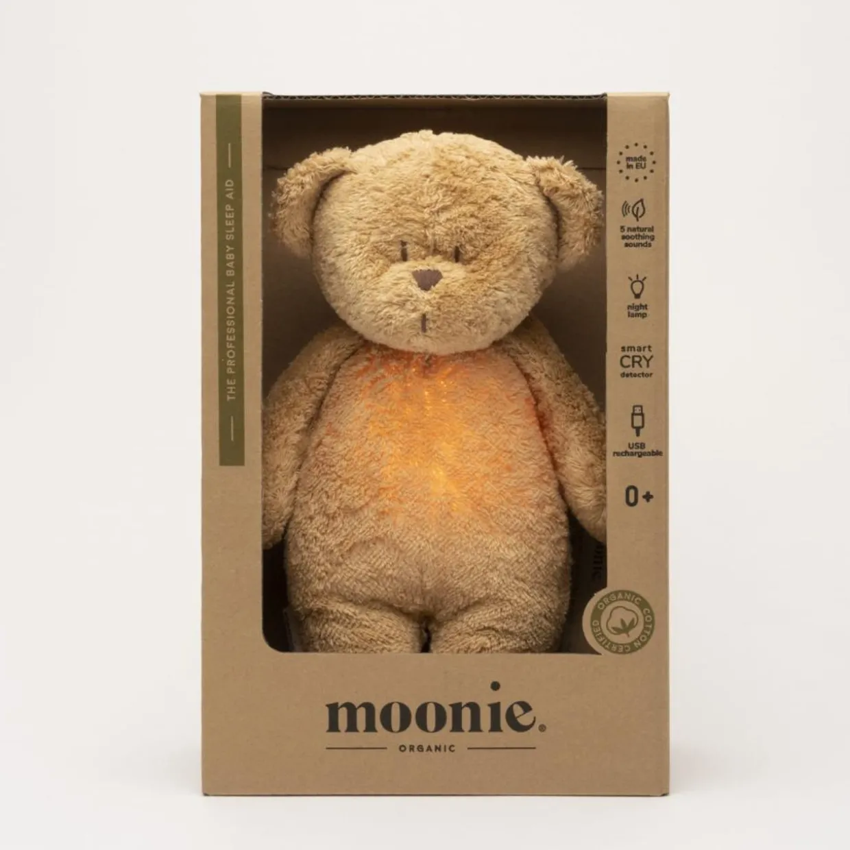 Moonie 2.0 - Organic Humming Bear with Lamp
