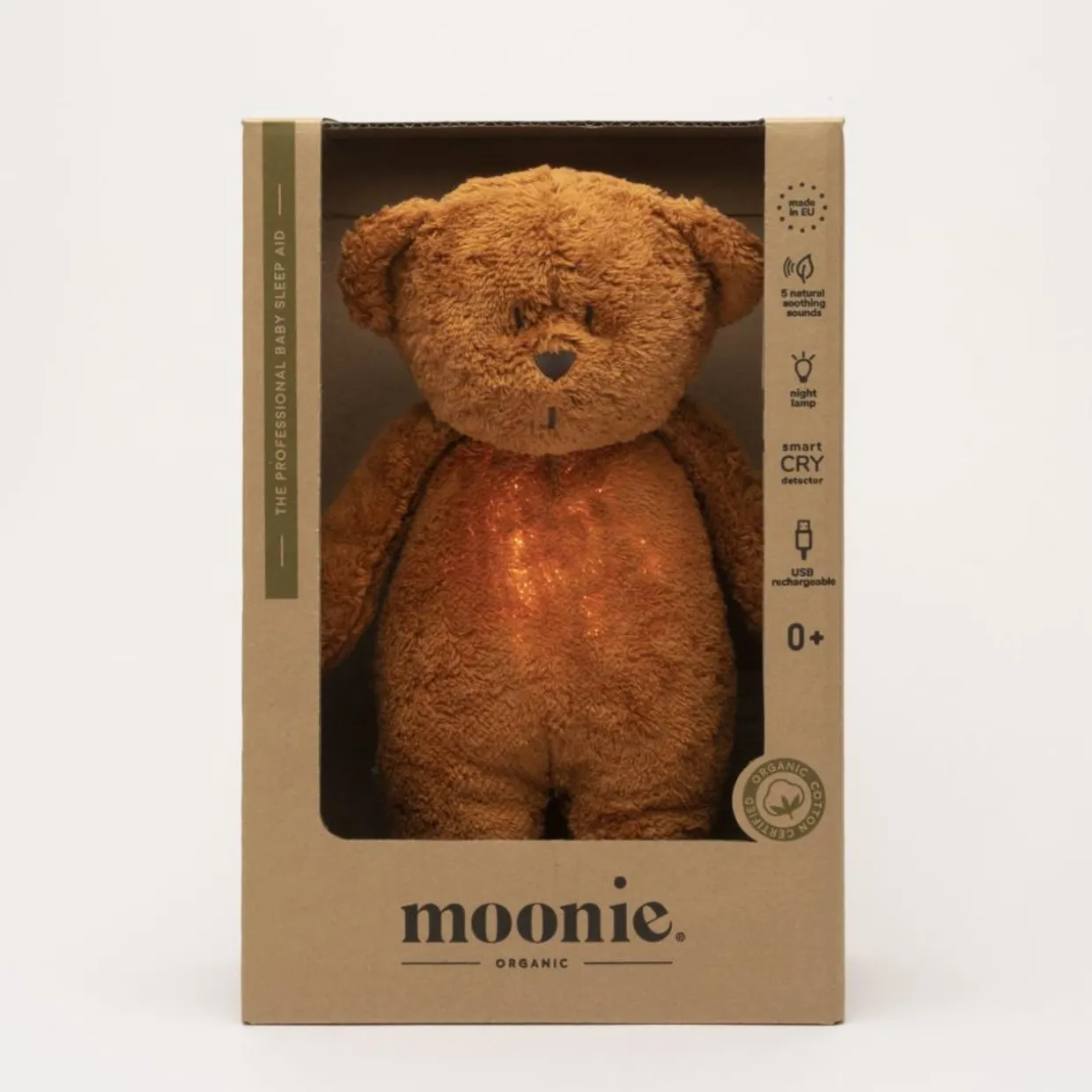 Moonie 2.0 - Organic Humming Bear with Lamp