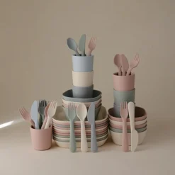 Mushie Dinnerware Cutlery Set