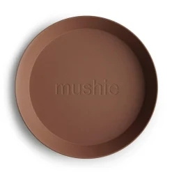 Mushie Dinnerware Round Plate 2pc