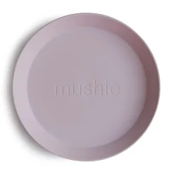 Mushie Dinnerware Round Plate 2pc