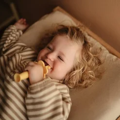 Mushie Silicone Flower Training Toothbrush