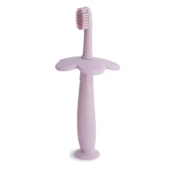 Mushie Silicone Flower Training Toothbrush