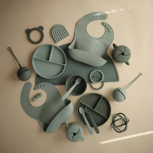 Mushie Silicone Suction Plate (Divided Plate)