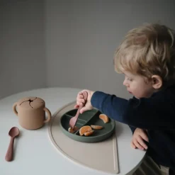 Mushie Silicone Suction Plate (Divided Plate)