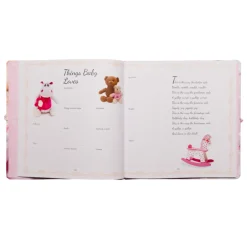 My Baby Record Book PINK with Nursery Rhymes