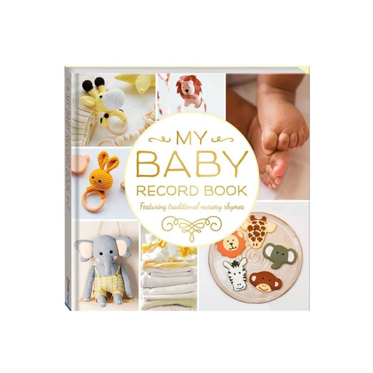 My Baby Record Book YELLOW with Nursery Rhymes