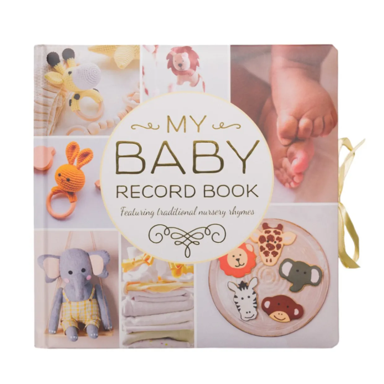 My Baby Record Book YELLOW with Nursery Rhymes