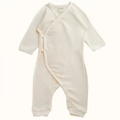 Nature Baby Cotton Pointelle Kimono Stretch and Grow