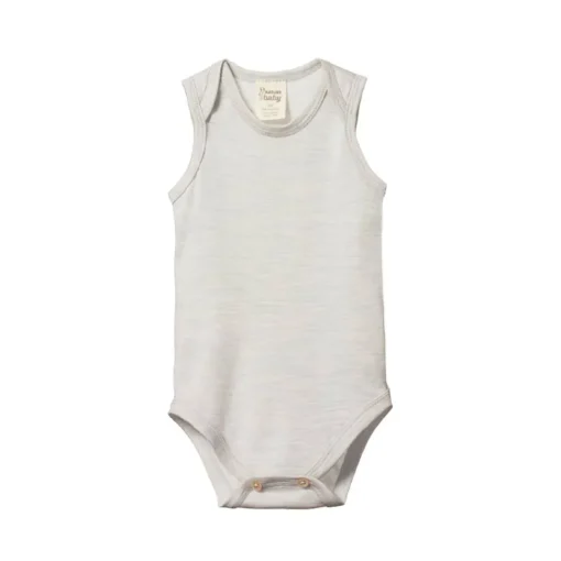 Nature Baby Merino Singlet Bodysuit