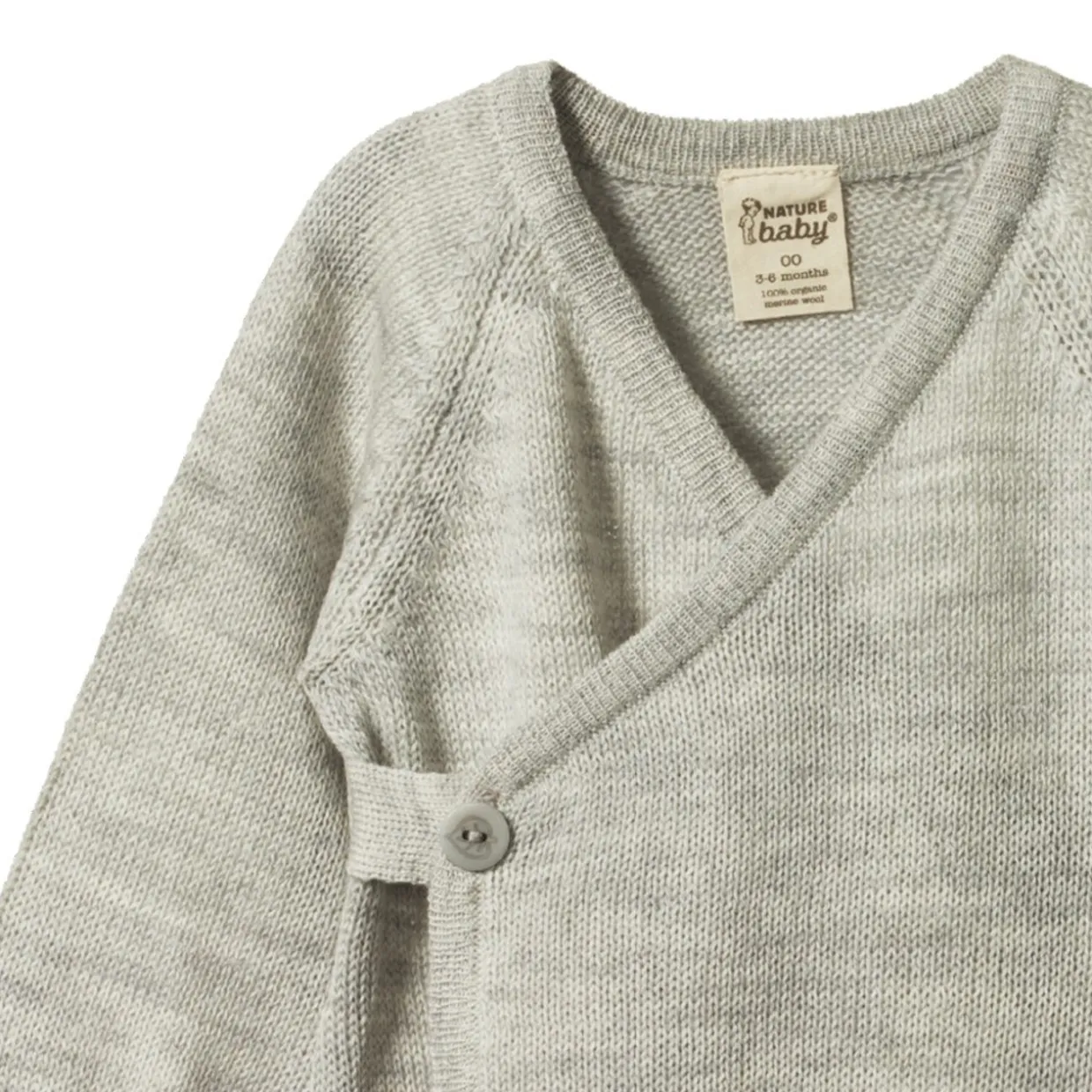 Nature Baby Merino Wool Knit Kimono Jacket