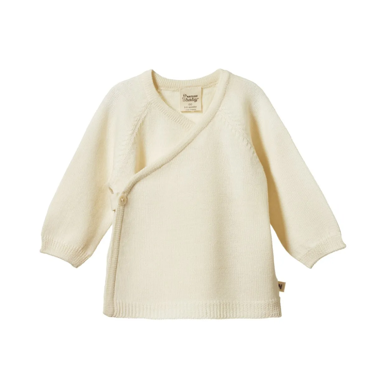 Nature Baby Merino Wool Knit Kimono Jacket