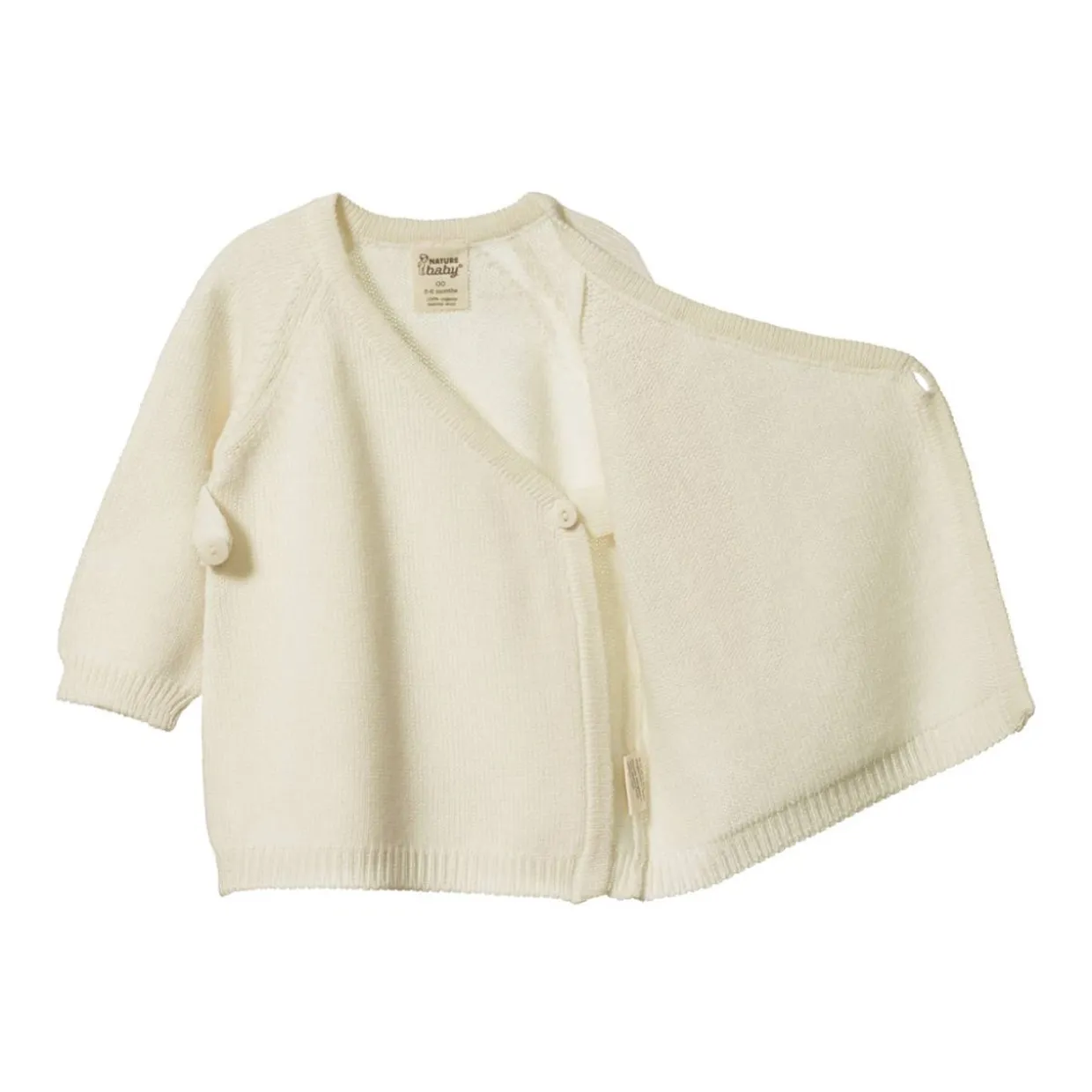 Nature Baby Merino Wool Knit Kimono Jacket