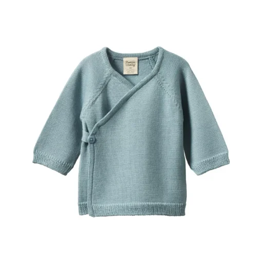 Nature Baby Merino Wool Knit Kimono Jacket