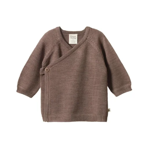 Nature Baby Merino Wool Knit Kimono Jacket