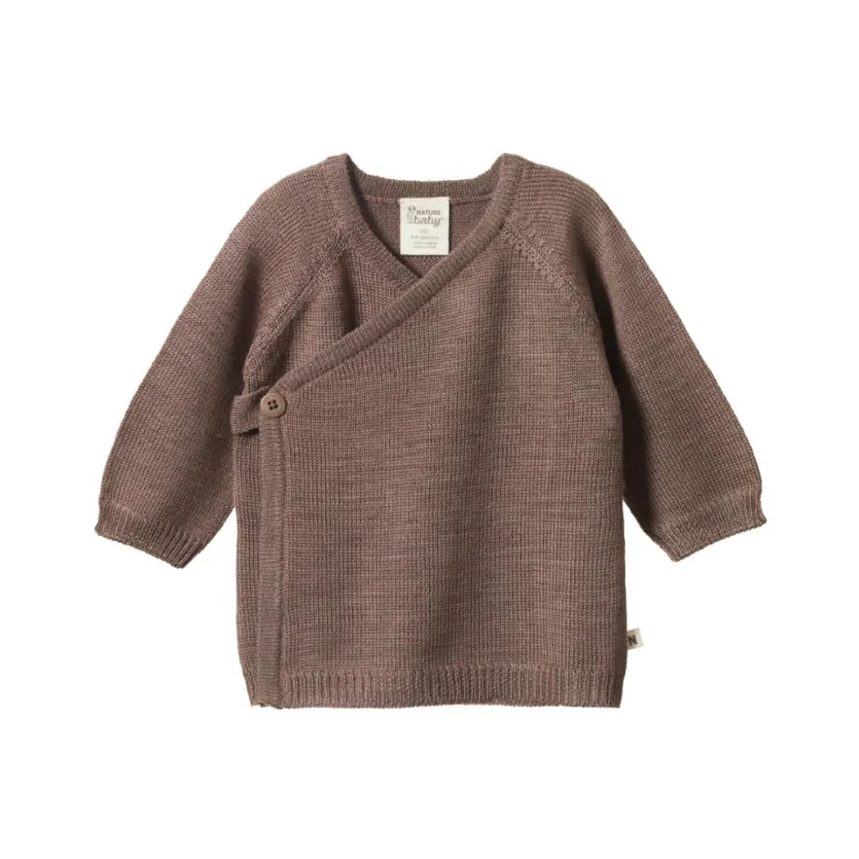 Nature Baby Merino Wool Knit Kimono Jacket