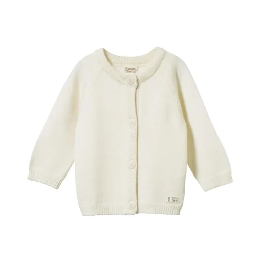 Nature Baby Merino Wool Knit Cardigan