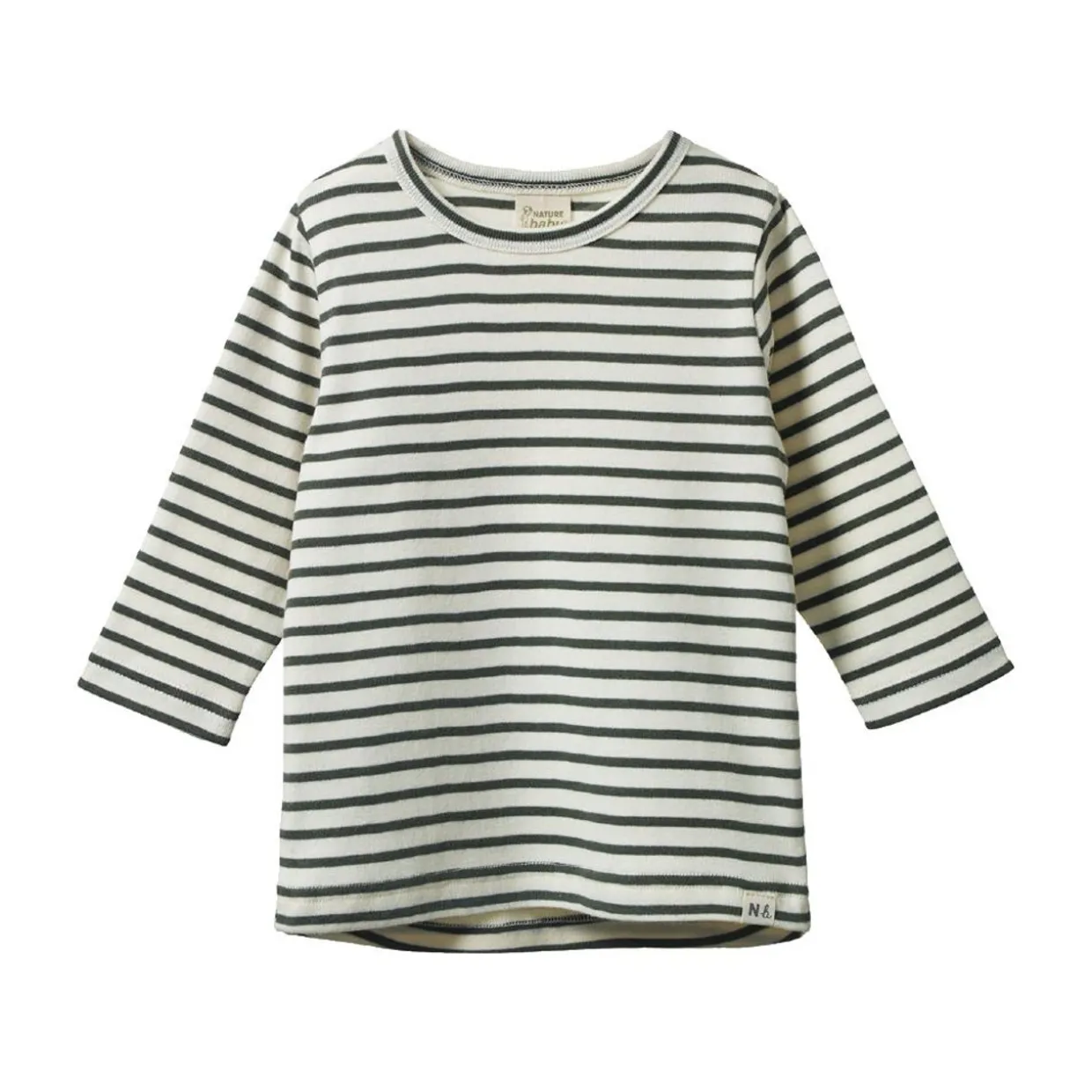 Nature Baby Organic Cotton Long Sleeve River Tee