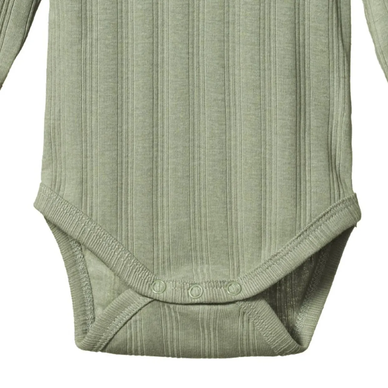 Nature Baby Organic Cotton Derby Rib Bodysuit - 2 pack