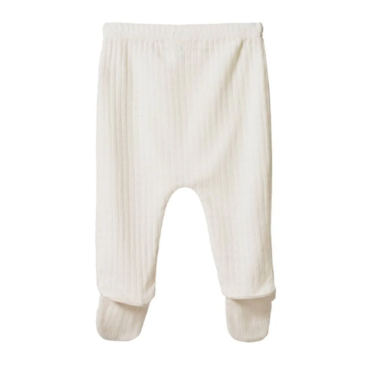 Nature Baby Pointelle Footed Romper
