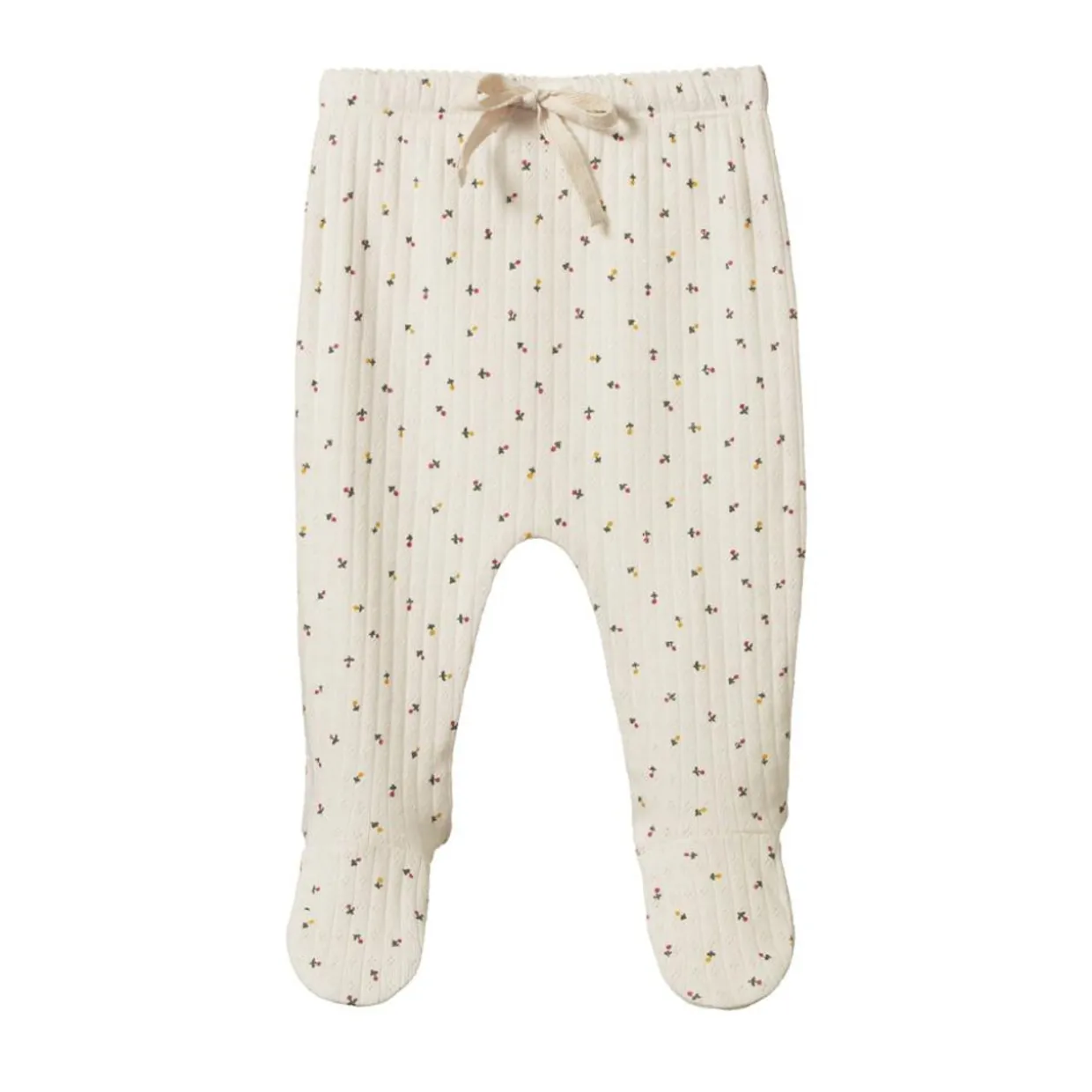 Nature Baby Pointelle Footed Romper