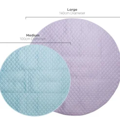 Nestling Medium Waterproof Quilted Play Mat