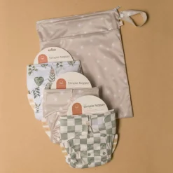 Nestling Nappy Trial Pack - Simple Velcro 3pk