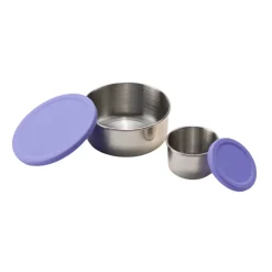 Nestling Stainless Steel Lunchbox Dipper Lids