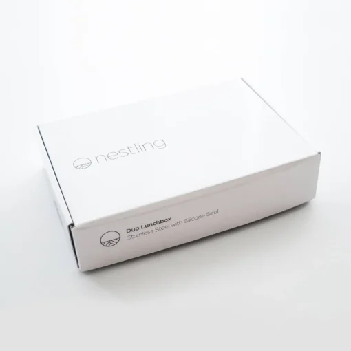 Nestling Stainless Steel Duo Bento Box