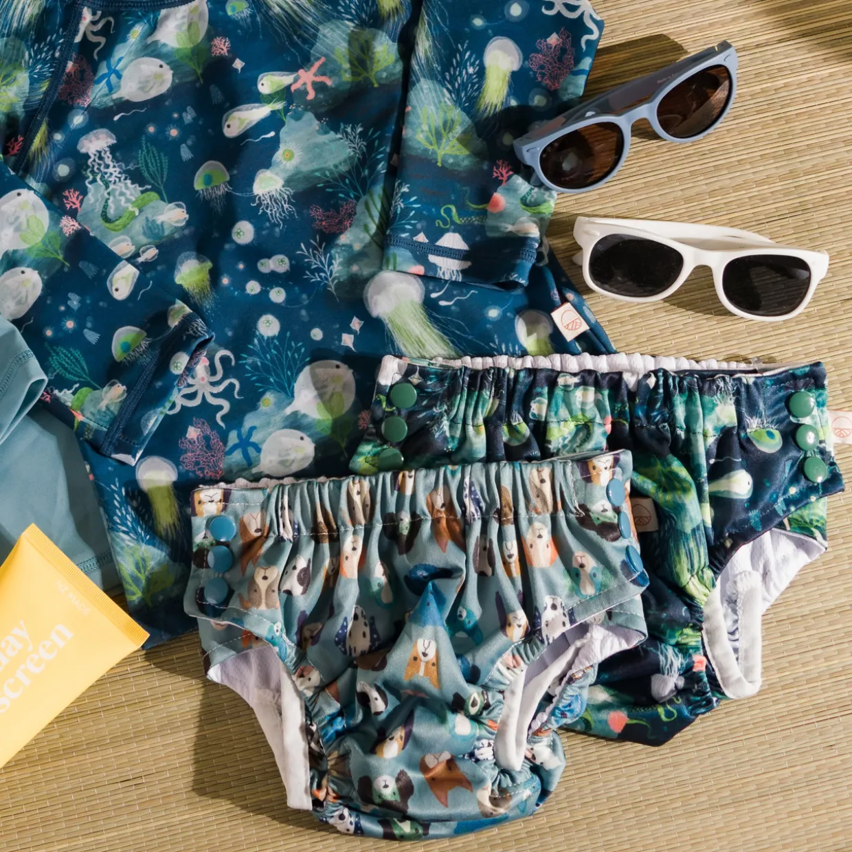 Nestling Swim Nappy - Katherine Quinn Collection