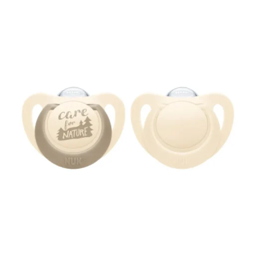 Nuk for Nature Silicone Soother 2pk