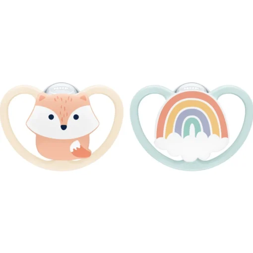 Nuk Space Soother 2 Pack