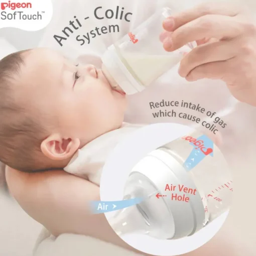 Pigeon SoftTouch Wide Neck Teat 2pk