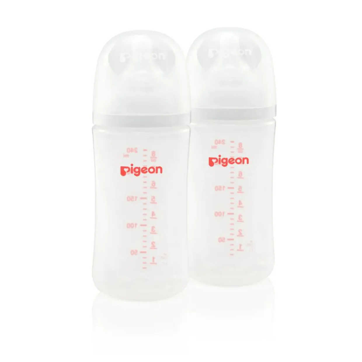 Pigeon SoftTouch Wide Neck Bottle PP Twin Pack