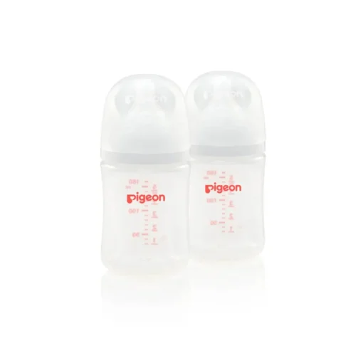 Pigeon SoftTouch Wide Neck Bottle PP Twin Pack