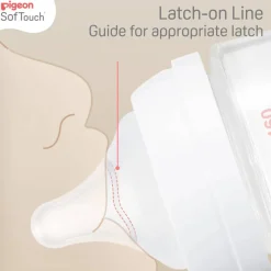Pigeon SoftTouch Wide Neck Bottle PP Twin Pack
