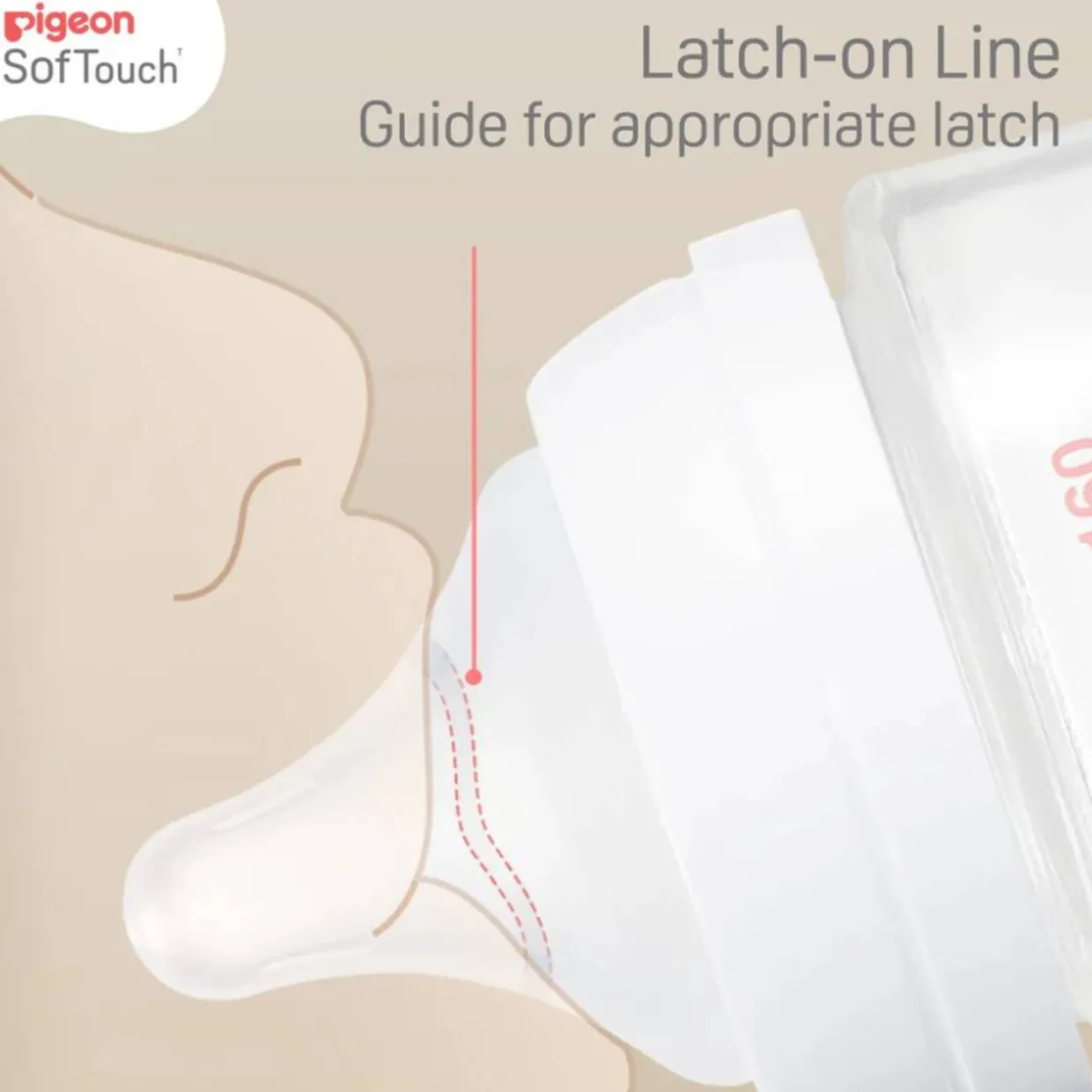 Pigeon SoftTouch Wide Neck Bottle PP Twin Pack