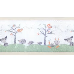 Print Breathable Mesh Cot Liner - 4 Sides