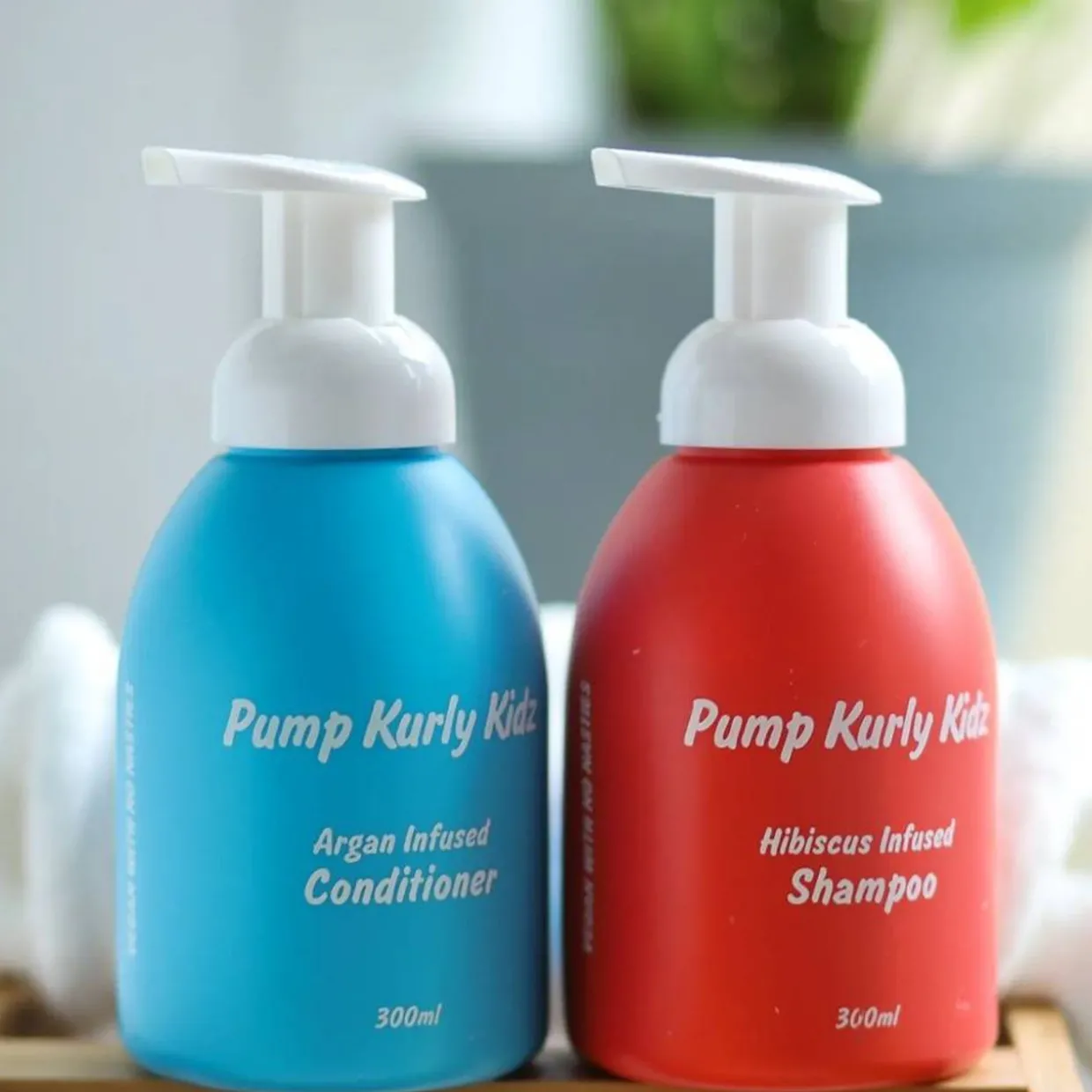 Pump Kurly Kidz Argan Infused Conditioner