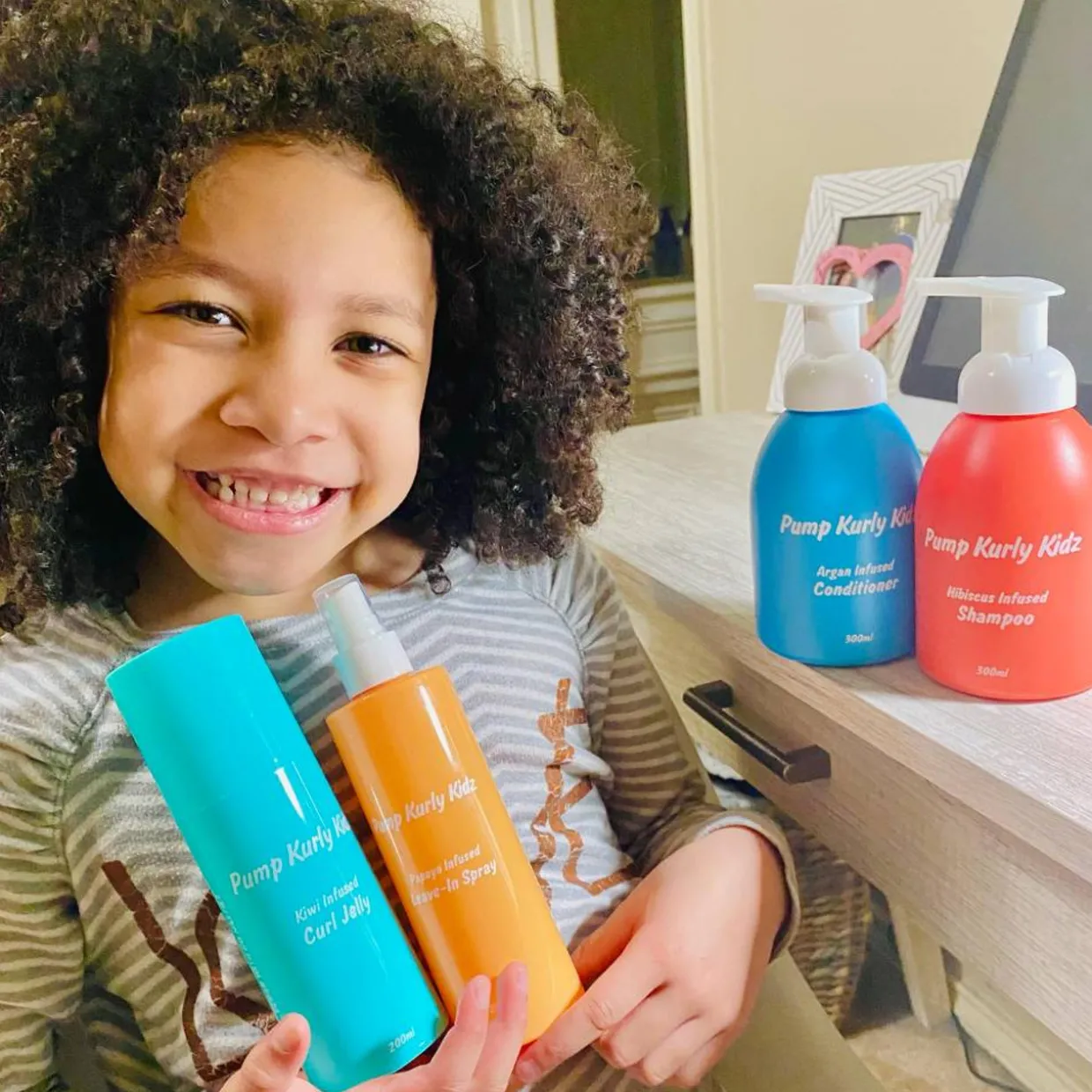 Pump Kurly Kidz Kiwi Infused Curl Jelly