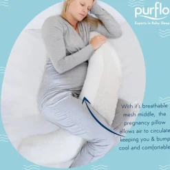 Purflo Breathe Pregnancy Pillow